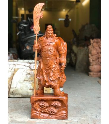 Tượng Quan Công Chống Đao Đế Tùng 70