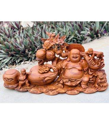 Di Lặc Kéo Bao Tiền Rộng 75cm