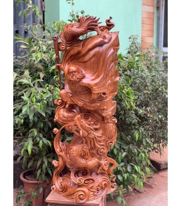 Đạt Ma Hàng Long Cao 1m