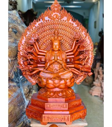 Tượng Thiên Thủ Thiên Nhãn Gỗ Hương