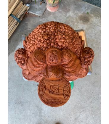 Tượng Cóc Vàng Ngậm Đồng Tiền