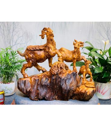 Tam Dương Khai Thái Ngọc Am Cao 48cm