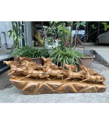 Bát Mã Phi Thiên Gỗ Ngoc Am Thơm Ngát