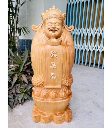 Tượng Thần Tài Chúc Hỷ Đứng Cao 70cm