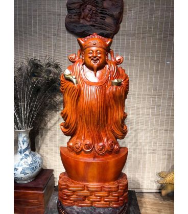 Tượng Thần Tài Đứng Thỏi Vàng